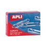 Apli Pack de 100 Clips Niquelados nº2 32 mm