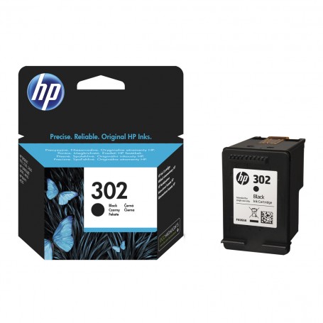 HP 302 Negro cartucho ORIGINAL F6U66AE