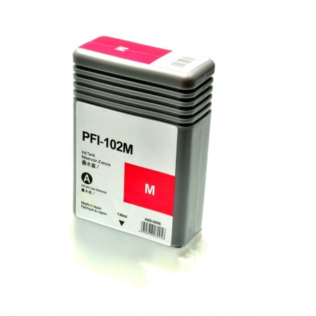 Canon PFI102 Magenta cartucho sustituto, reemplaza al PFI-102
