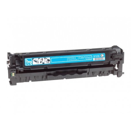 Toner sustituto Cyan HP 531A, reemplaza al CC531A
