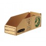 Fellowes Bankers Box Earth Bandeja de Carton 98mm - Montaje Manual - Carton Reciclado Certificacion FSC - Color Marron