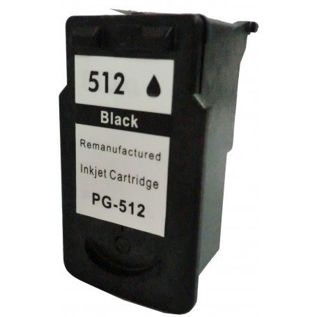 Cartucho sustituto Canon Negro PG512, reemplaza al PG-512 BK, Cartucho de alta capacidad