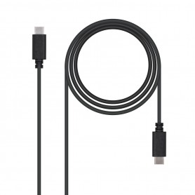 Nanocable Cable USB-C 2.0 Macho a USB-C Macho 0.50m