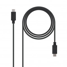 Nanocable Cable USB-C 2.0 Macho a USB-C Macho 0.50m