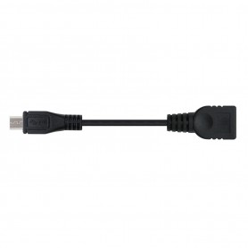 Nanocable Cable Micro USB 2.0 OTG Macho a USB-A Hembra 15cm