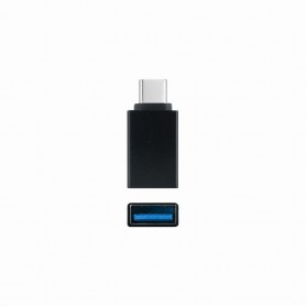 Nanocable Adaptador USB-C a USB 3.1 - USB-C/M-USB-A/H - Aluminio - Color Negro