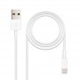 Nanocable Cable USB-A Macho a Lightning Macho 50cm