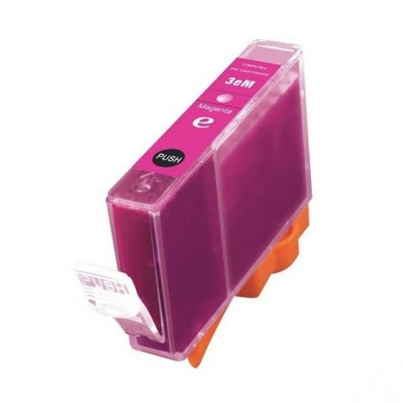 Cartucho sustituto Magenta Canon BCI 3e, reemplaza al BCI-3e M y BCI-6 M, 14ml de capacidad