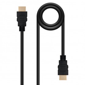 Nanocable Cable HDMI V1.4 (Alta Velocidad/Hec) A/M-A/M 1.0m - Color Negro
