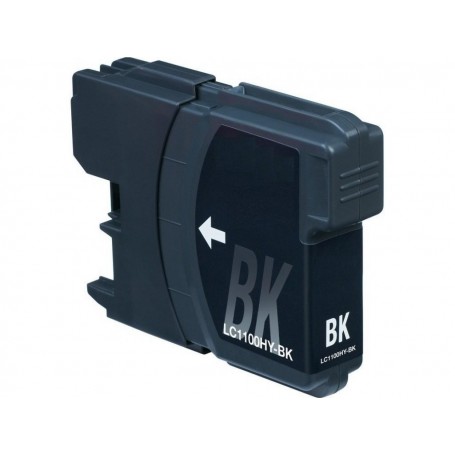 Cartucho sustituto Negro Brother LC980Bk, reemplaza al LC-980 Bk