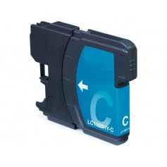 Brother LC980C y LC1100C Cyan cartucho sustituto, reemplaza al LC-980 C y LC-1100 C