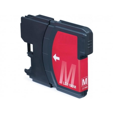 Cartucho sustituto Magenta Brother LC980M, reemplaza al LC-980 M