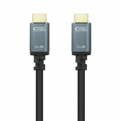 Nanocable Cable HDMI 2.1 Iris 8K A/M-A/M 0.5m - Color Negro
