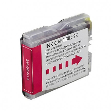 Cartucho sustituto Magenta Brother LC1000M, reemplaza al LC-1000 M