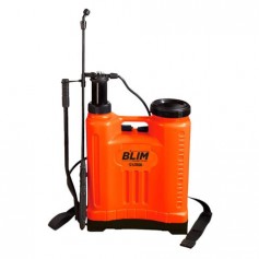 Blim Sulfatadora de Espalda Manual 12L - Bomba con Presion hasta 4 bar - Boquilla Regulable - Diseño Tipo Mochila