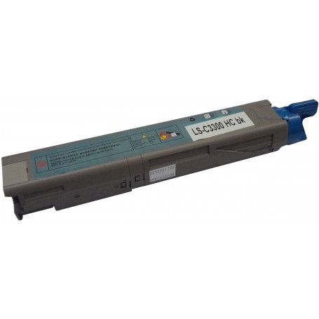 Toner sustituto Negro OKI C3300/3400 Alta Capacidad