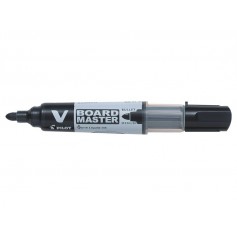 Pilot V-Board Master Begreen Rotulador para Pizarra Blanca - Punta Redonda 6mm - Trazo 2.3mm - 91% Plastico Reciclado - Recargab