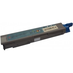 OKI C3300M Magenta tóner sustituto, reemplaza al Oki 43459338 y Oki 43459406