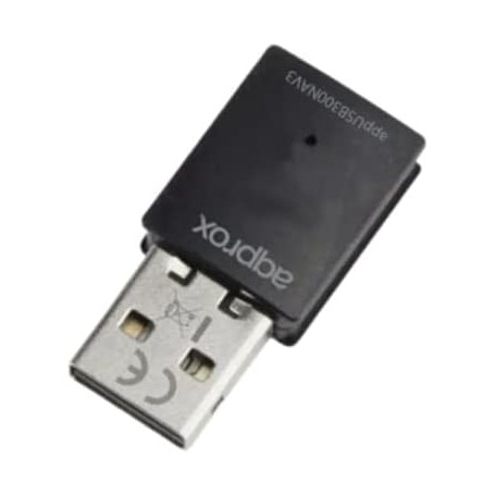 Approx Adaptador Nano USB WiFi Inalambrico - Hasta 300Mbps