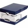 Fellowes Bankers Box Ergo-Stor Maxi Contenedor de Archivos con Asas Ergonomicas - Tapa Fija - Montaje Automatico Fastfold - Cart