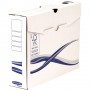 Fellowes Bankers Box Basic Pack de 25 Cajas de Archivo Definitivo A4+ 80mm - Montaje Manual - Carton Reciclado Certificacion FSC