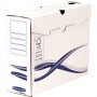 Fellowes Bankers Box Basic Pack de 25 Cajas de Archivo Definitivo A4+ 100mm - Montaje Manual - Carton Reciclado Certificacion FS