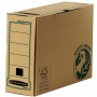 Fellowes Bankers Box Earth Caja de Archivo Definitivo Folio 100mm - Montaje Manual - Carton Reciclado Certificacion FSC - Color 