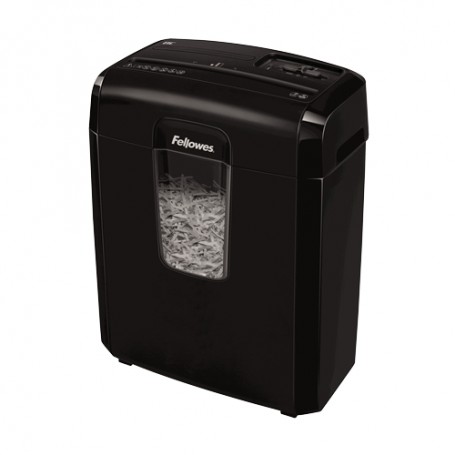 Fellowes 8C Destructora de Papel Manual Corte en Particulas - Destruye hasta 8 Hojas - 14L