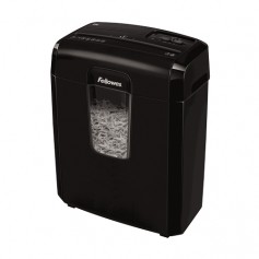 Fellowes 8C Destructora de Papel Manual Corte en Particulas - Destruye hasta 8 Hojas - 14L
