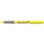 Bic Highlighter Grip Pack de 12 Marcadores Fluorescentes Pastel - Punta Biselada - Trazo entre 1.60 y 3.30mm - Grip Texturizado 