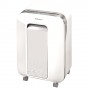 Fellowes LX201 Destructora de Papel Manual Microcorte - Destruye hasta 12 Hojas - 22L - Color Blanco