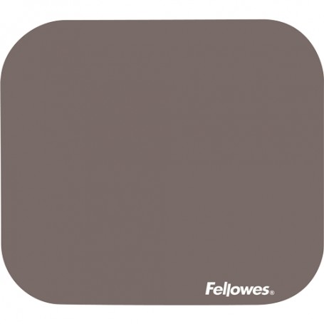 Fellowes Alfombrilla Premium - Base de Goma Antideslizante - Superficie de Poliester - 23.2x19.9cm - Color Gris