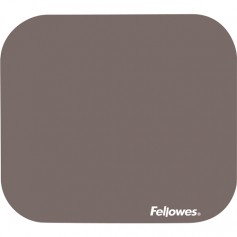 Fellowes Alfombrilla Premium - Base de Goma Antideslizante - Superficie de Poliester - 23.2x19.9cm - Color Gris