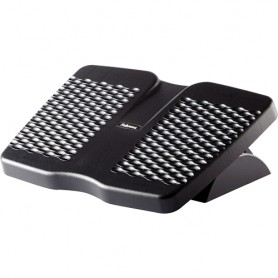 Fellowes Refresh Reposapies - Plataforma con Ventilacion - 2 Ajustes de Altura - Plataforma Deslizante - Paneles de Gran Dimens