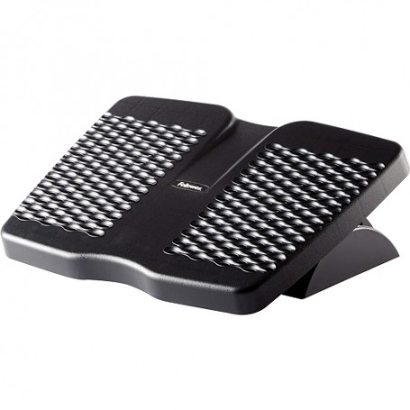 Fellowes Refresh Reposapies - Plataforma con Ventilacion - 2 Ajustes de Altura - Plataforma Deslizante - Paneles de Gran Dimens