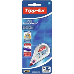 Tipp-Ex Mini Pocket Mouse Cinta Correctora 5mm x 6m - Resistente - Escritura Instantanea