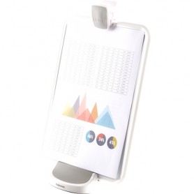 Fellowes I-Spire Series Atril Multiuso 5 en 1 - Base Solida - Uso para Pizarra blanca, Tablero magnético, Soporte para Tableta,