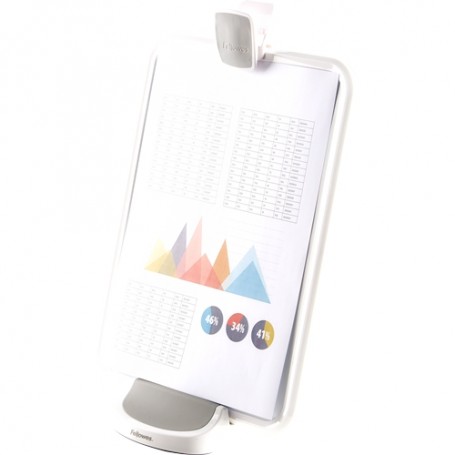 Fellowes I-Spire Series Atril Multiuso 5 en 1 - Base Solida - Uso para Pizarra blanca, Tablero magnético, Soporte para Tableta,