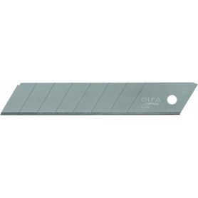 Olfa Pack de 10 Cuchillas de Respuesto para Cutters Olfa - 8 Segmentos - Ancho 18mm