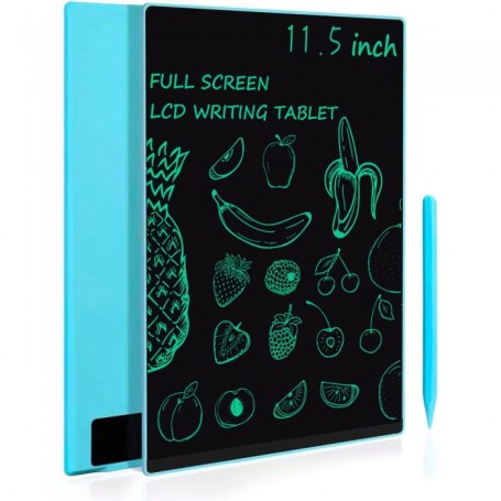 Leotec Eleven Pizarra Digital LCD 11.5" de Tinta Electronica - Sin Luz Azul - Boton de Bloqueo - Lapiz Magnetico - Color Azul