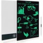 Leotec Nine Pizarra Digital LCD 9.5" de Tinta Electronica - Sin Luz Azul - Boton de Bloqueo - Lapiz Magnetico - Color Blanco