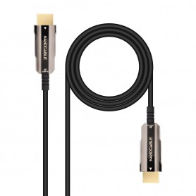 Nanocable Cable HDMI v2.0 Macho a HDMI v2.0 Macho 15m - 4K@60Hz 18Gbps - Color Negro