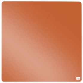 Nobo Tile Mini Pizarra Magnetica 360x360mm - sin Marco - Variedad de Colores - Almohadillas e Imanes - Diseño Creativo y Colorid