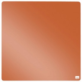 Nobo Tile Mini Pizarra Magnetica 360x360mm - sin Marco - Variedad de Colores - Almohadillas e Imanes - Diseño Creativo y Colorid