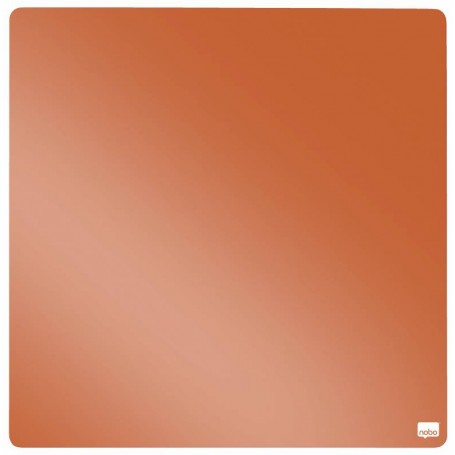 Nobo Tile Mini Pizarra Magnetica 360x360mm - sin Marco - Variedad de Colores - Almohadillas e Imanes - Diseño Creativo y Colorid