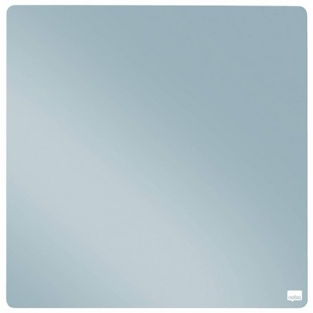 Nobo Mini Pizarra Magnetica Tile 360Mmx360mm - sin Marco - Baldosas de Borrado en Seco - Gris