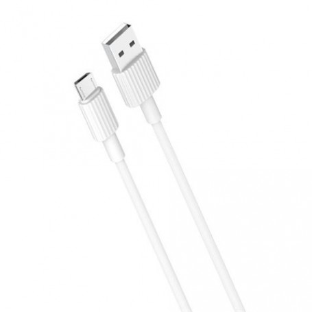 XO NB156 Cable USB-A Macho a MicroUSB 2.4A - Carga + Transmision de Datos Alta Velocidad - Longitud 1m