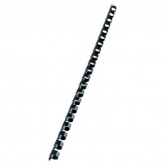 GBC Pack de 100 Canutillos Encuadernacion Combbind - 10mm - Duradero y Resistente - Negro