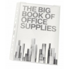 Leitz Funda Fuelle Premium Expansible - Lamina PP 0,18mm - Copysafe - Transparente - Gran Capacidad A4