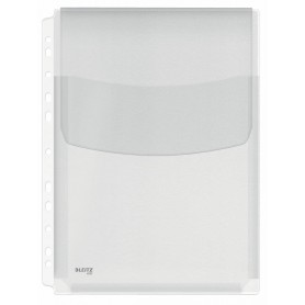 Esselte Fundas Fuelle con Solapa A4 - Liso - Multitaladro-11 - Capacidad 200 Hojas - con Solapa - Fabricada en PVC de 170 Micras